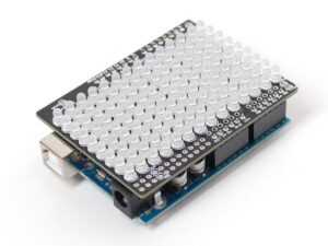 LOL shield LED matice modrá pro Arduino