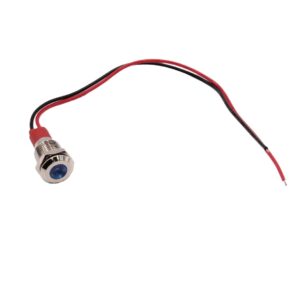 LED světelný indikátor 10-24V 10mm - modrý