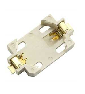Bateriový box 1x CR2032 DPS SMD bílý