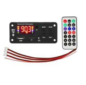 Bluetooth AUX MP3 FM USB TF přehrávač do panelu se zesilovačem 2 x 25W