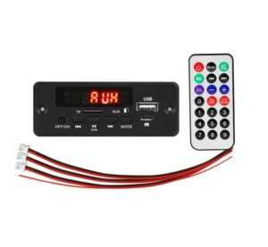 Bluetooth MP3 FM USB TF AUX přehrávač do panelu se zesilovačem 2 x 25W