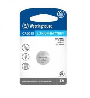 Lithiová knoflíková baterie Westinghouse CR2025 (DL2025