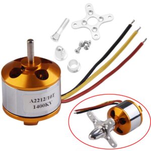 1400 kV Motor Outrunnerový Bezkartáčový A2212/10T