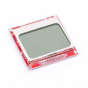 LCD displej Nokia 5110 - bílé podsvícení