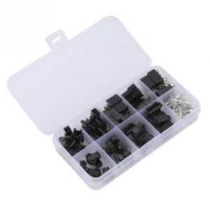 Sada SM konektorů samice + samec 2/3/4/5pin 2.54mm