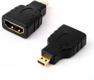 Adaptér Micro HDMI samec na HDMI samice pro RPi 4