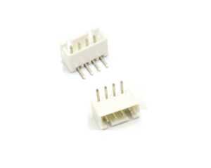 JST XH 2.54mm 4-Pin konektor na DPS pravý úhel