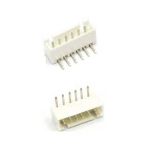 JST XH 2.54mm 6-Pin konektor na DPS pravý úhel