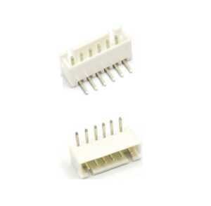 JST XH 2.54mm 6-Pin konektor na DPS pravý úhel