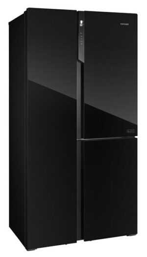 Concept Americká lednice LA7791bc BLACK
