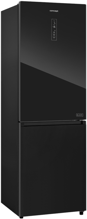 Concept Lednice s mrazákem LK6460bc BLACK