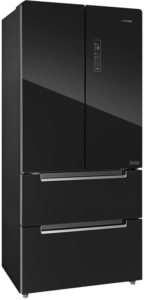 Concept Americká lednice LA6983bc BLACK