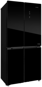 Concept Americká lednice LA8383bc BLACK