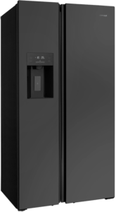 Concept Americká lednice s výrobníkem ledu LA7691ds TITANIA