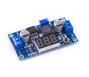 Step/down měnič a napájecí modul s voltmetrem - LM2596S