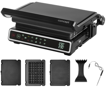 Concept Kontaktní gril s teplotní sondou GE3550